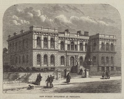 Novos edifícios públicos em Penzance de Frank Watkins
